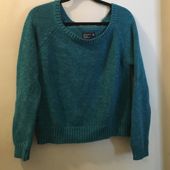 Soft and cozy blue sweater