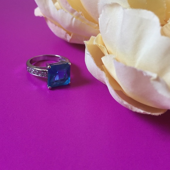 London blue topaz ring