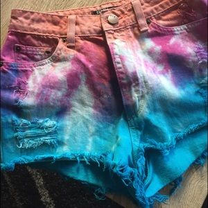 Tie Dye BDG Shorts