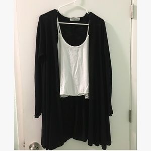 Project Social open front cardigan