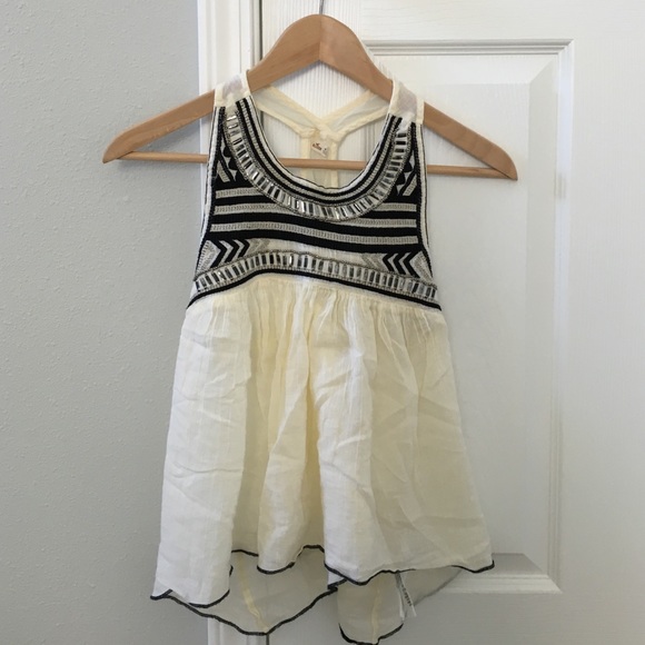 cute embroidered top