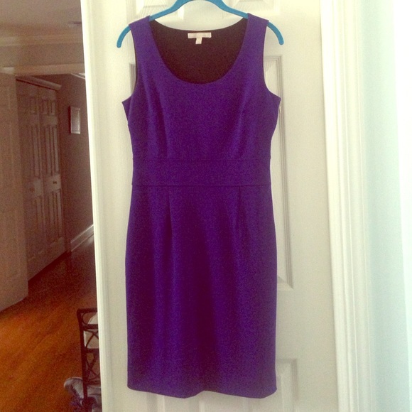 Purple cocktail dress