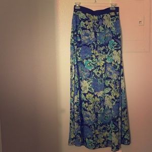 Long maxi summer skirt