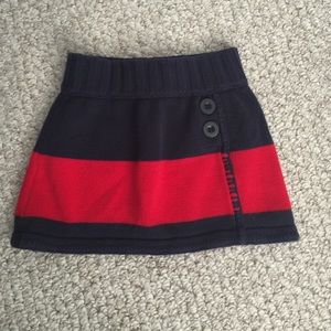 Hanna Andersson knit wrap skirt