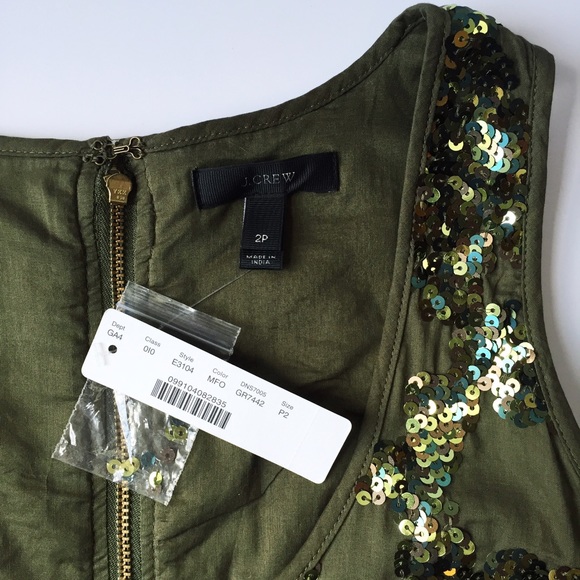 J. Crew Iridescent Sequin Shift Dress - Picture 3 of 4