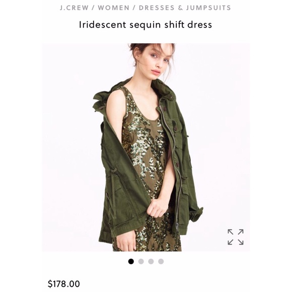 J. Crew Iridescent Sequin Shift Dress - Picture 4 of 4