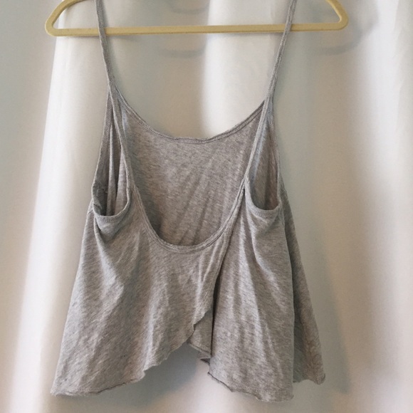 HOLLISTER gray low back tank