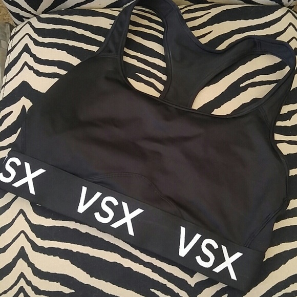 Victoria Secret sports bra.