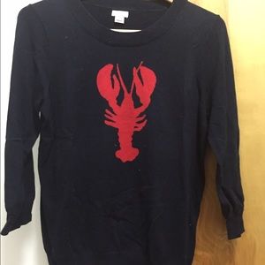 J. Crew | Sweater | Lobster | M