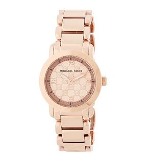 Michael kors rose gold watch