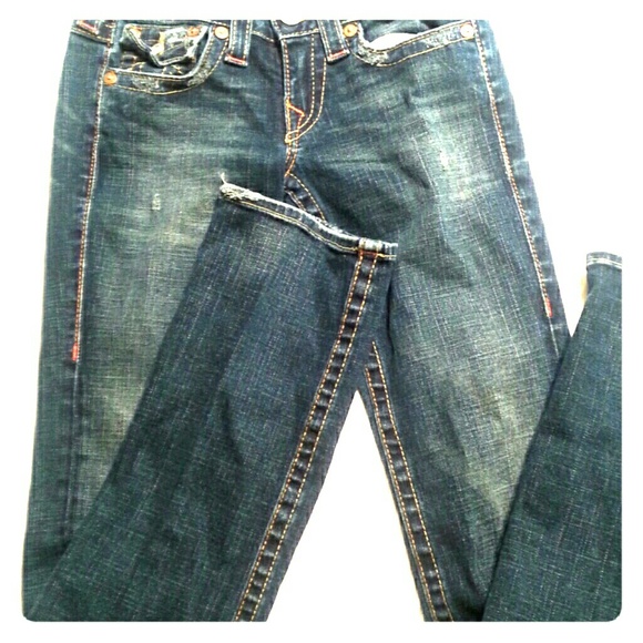 True Religion Straight Leg Jeans