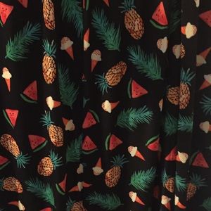 LuLaRoe maxi XS ice cream watermelon
