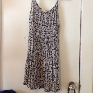 Flouncy floral bohemian dress