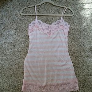 Lace tank top