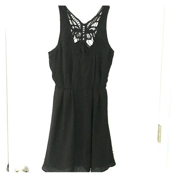 Forever21 crochet butterfly dress