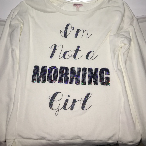 Authentic Juicy Couture sequined sweater