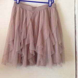Lauren Conrad mauve tutu style skirt