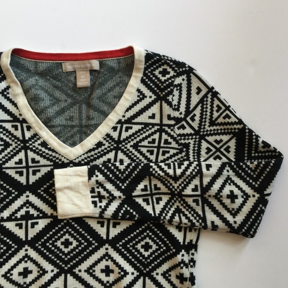 Banana Republic tribal print sweater