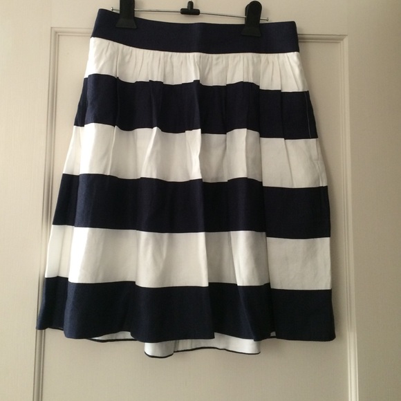 Banana Republic Nautical Striped Skirt