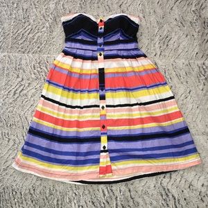 Cute strapless dress with pockets