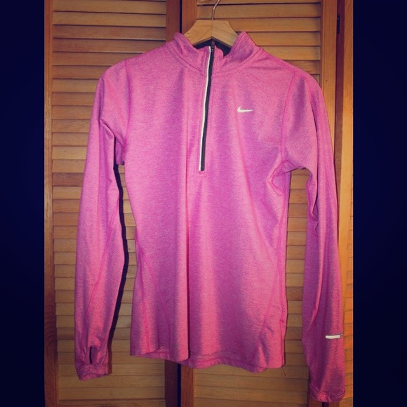 Nike dri fit 3/4 zip