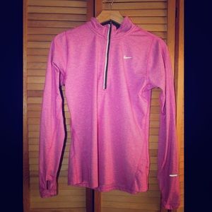 Nike dri fit 3/4 zip
