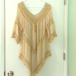Ecoté crocheted tunic