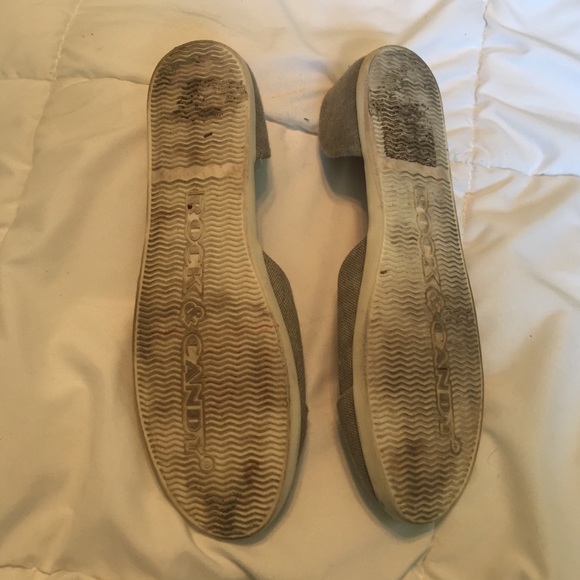 Grey slip on flats - Picture 2 of 2