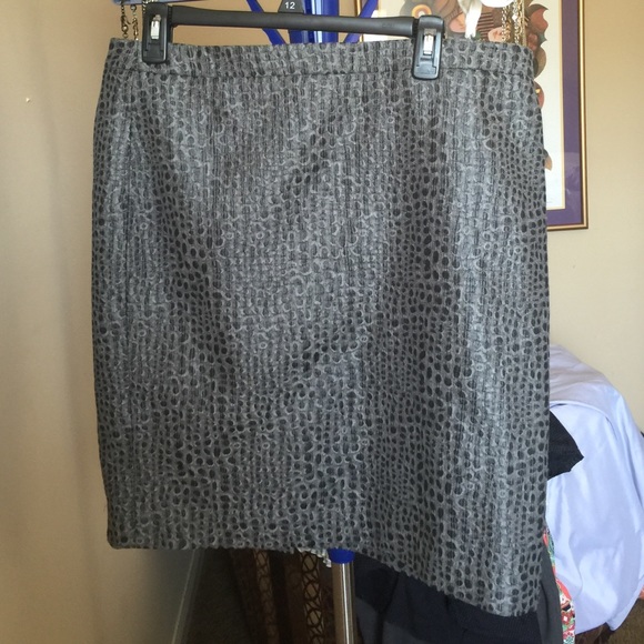 Ann Taylor Loft printed skirt.