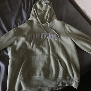 Aeropostale Mint Green Pullover Hoodie