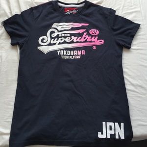 Superdry Yokohama High Flyers shirt in size LARGE