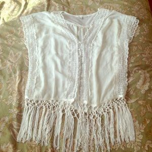 Bohemian lace blouse