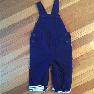 Gap Baby navy overalls 12-18 month