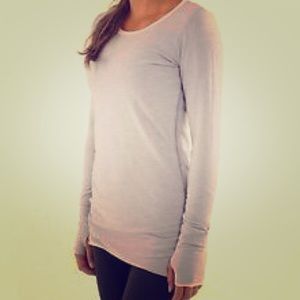 Lululemon L/S Every Yogi Reversible Top size 6