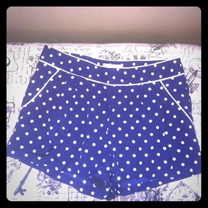 Cute polka dot shorts