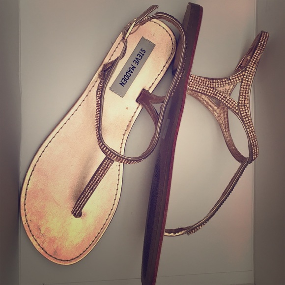Steve Madden Rose Gold Sandal