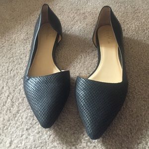 Cole Haan black flats Size 11