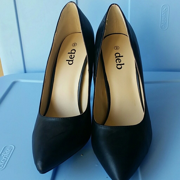 Black stilettos