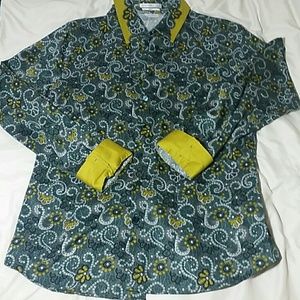 Flowers pattern blouse