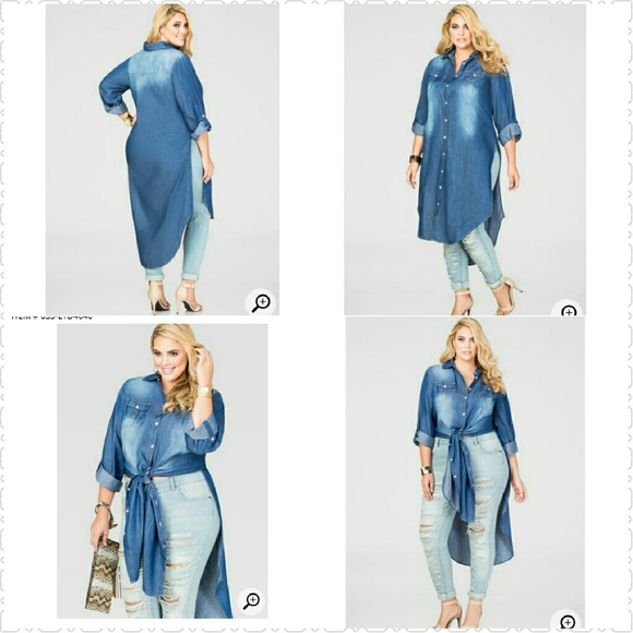 🎉🎈2X HP🎉🎈Denim Duster (Sizes 16,18, 20) - Picture 2 of 3