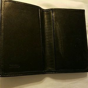 Small coach folio.  Holds small notepad.
