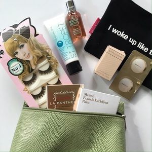 Bottega Veneta mini perfume and samples, eyelashes