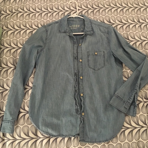 Jean blouse