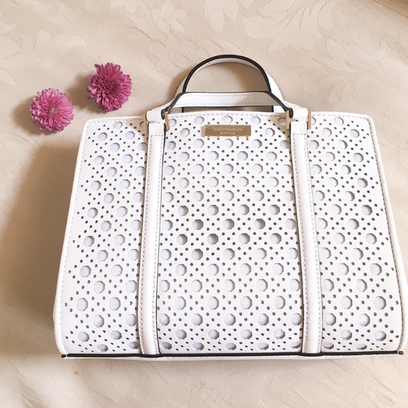 kate spade Handbags - Kate Spade White Mini Romy!!!