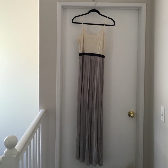 LC Lauren Conrad Colorblock Maxi Dresss