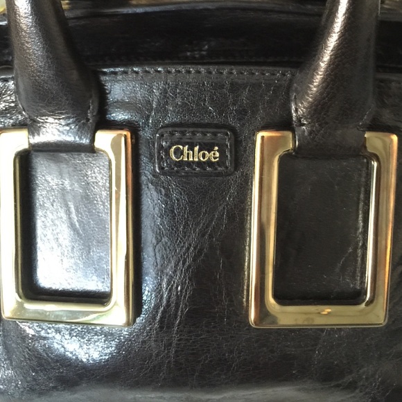 Chloe black mini Ethel leather tote - Picture 2 of 4