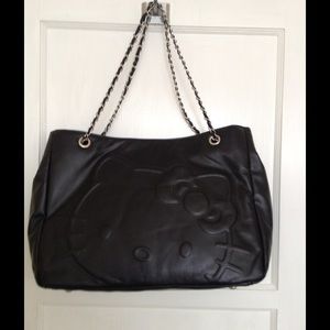 Hello Kitty Black Handbag