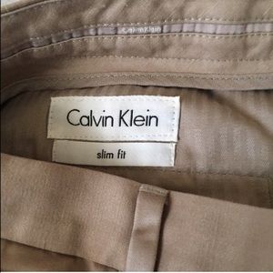 Calvin Klein® Slim Fit Khaki Pants
