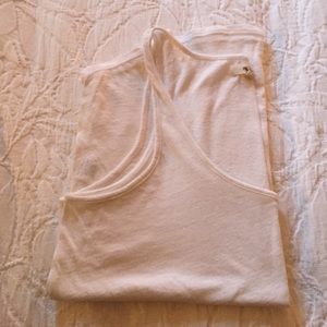 Madewell White Layering Tank