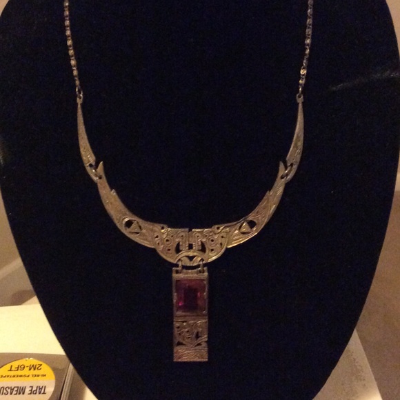 Brass necklace